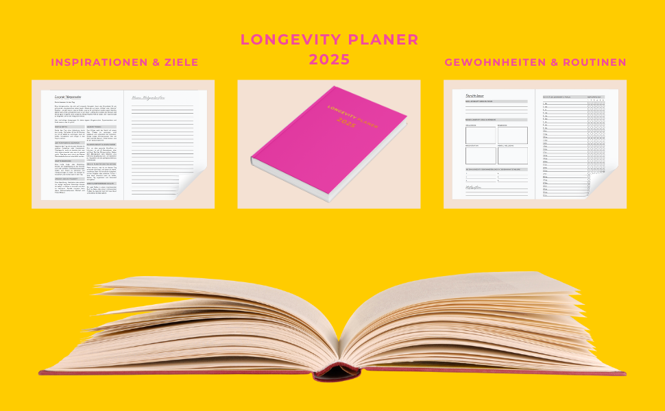 Übersicht Longevity Lifestyle Planer